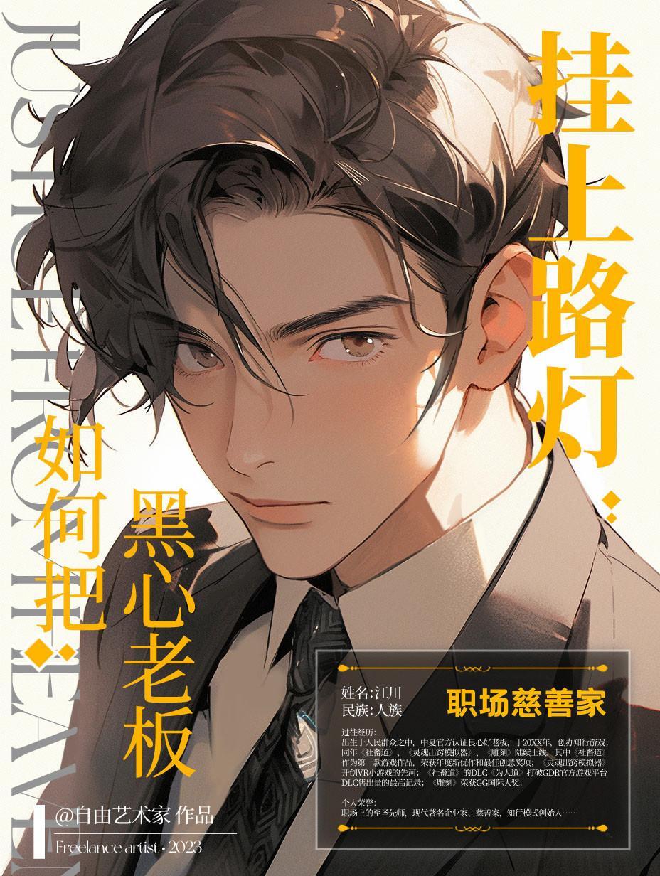 如何把黑心老板挂上路灯的标志
